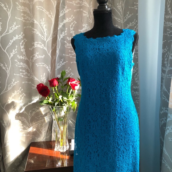 Adrianna Papell blue dress - Picture 2 of 5